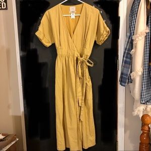 Urban Outfitters midi wrap dress